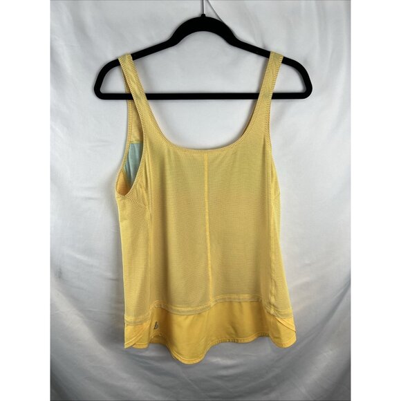 Lululemon Run Mod Moves Yellow Tank Women's Size M - Picture 4 of 7